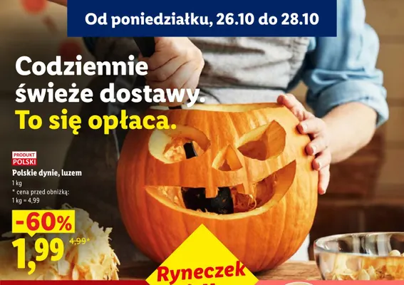 Dynie polskie promocja w Lidl