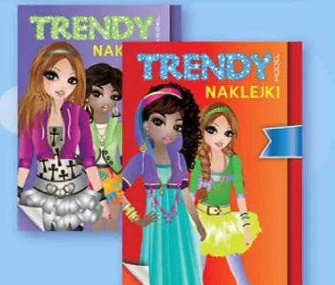 Książka Trendy Naklejki promocja w Biedronka