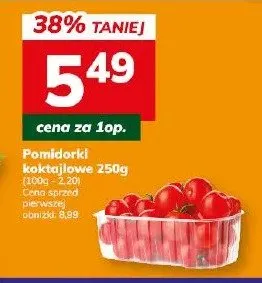 Pomidorki koktajlowe 250g promocja w Hitpol