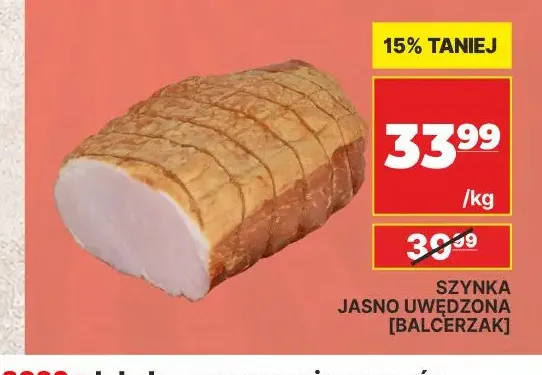 Szynka jasno uwędzona Balcerzak promocja w API Market