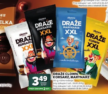 Draże Korsarz XXL Skawa promocja w Stokrotka