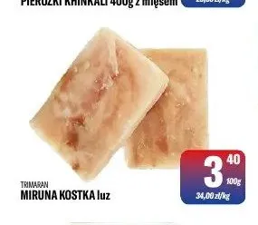 Miruna kostka luz Trimaran promocja w Tomi Markt