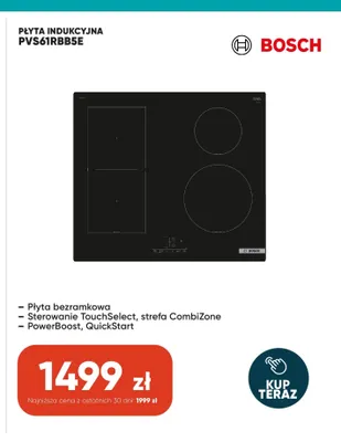 Płyta indukcyjna Bosch promocja w Max Elektro