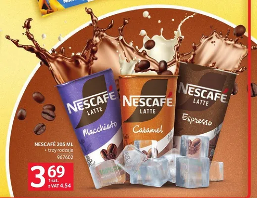 Kawa mrożona Nescafe Macchiato promocja w Selgros