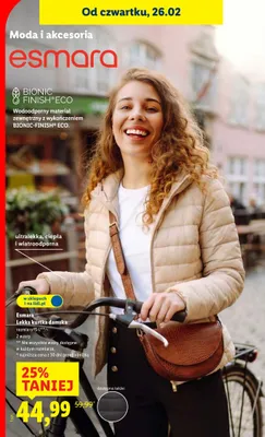 Lekka kurtka damska promocja w Lidl