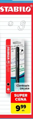 Cienkopis Drlver Stabilo promocja w Carrefour
