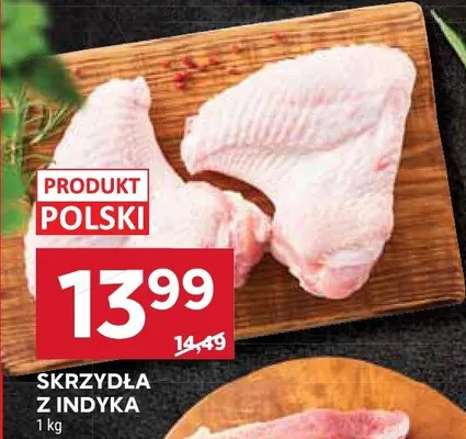Skrzydła z indyka promocja w Stokrotka