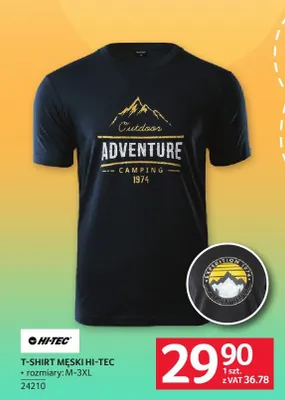 T-shirt męski Hi-Tec promocja w Selgros