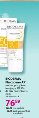 Krem tonujący Bioderma Photoderm AR SPF50+ promocja w Hebe