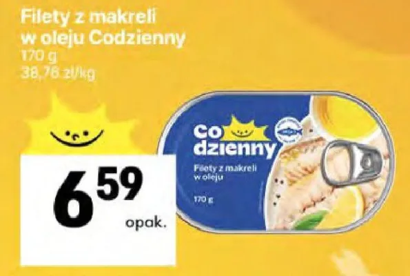 Filety z makreli w oleju promocja w Delikatesy Centrum