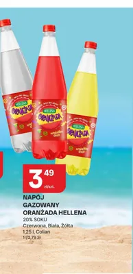 Napój gazowany Oranżada Hellena żółta promocja w Chorten