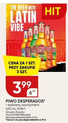 Piwo Desperados promocja w Chata Polska