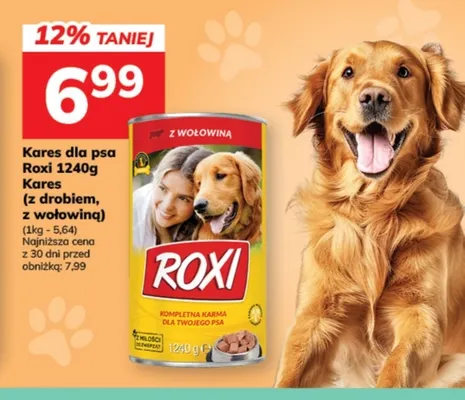 Karma dla psa Roxi z wołowiną promocja w Hitpol