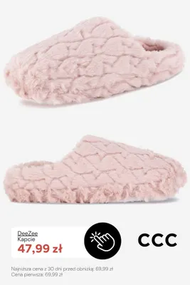 Kapcie DeeZee promocja w CCC