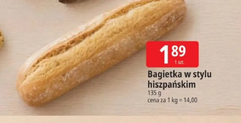 Bagietka w stylu hiszpańskim promocja w Leclerc