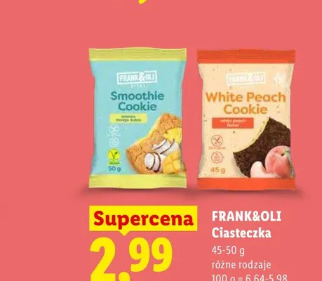 Ciasteczka FRANK&OLI promocja w Lidl