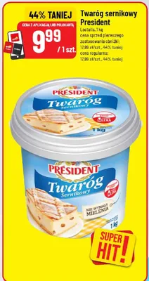 Twaróg sernikowy promocja w POLOmarket