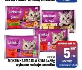 Mokra karma dla kota Whiskas promocja w Tomi Markt