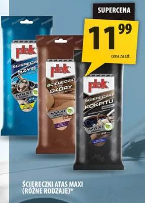 Ściereczki atlas maxi (różne rodzaje) promocja w Arhelan