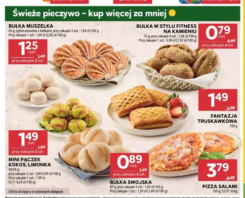 Mini pączek kokos limonka promocja w Stokrotka