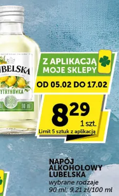 Napój alkoholowy Lubelska cytrynówka promocja w Euro Sklep