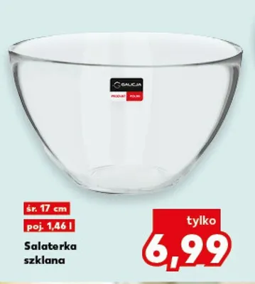 Salaterka szklana promocja w Kaufland