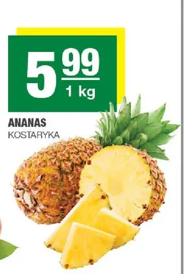 Ananas Kostaryka promocja w SPAR