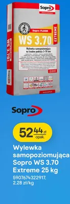 Wylewka samopoziomująca WS 3.70 Extreme promocja w Castorama