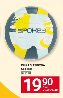 Piłka siatkowa SETTER promocja w Selgros