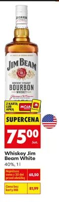 Whiskey White 40% promocja w Biedronka