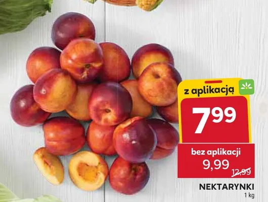 Nektarynki promocja w Stokrotka