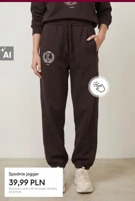 Spodnie jogger promocja w Sinsay