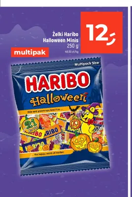 Żelki Haribo Halloween Minis promocja w Dealz