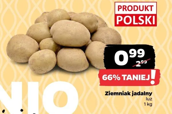 Ziemniak jadalny promocja w Netto