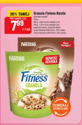 Granola Fitness Nestlé promocja w POLOmarket