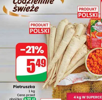 Pietruszka promocja w Dino