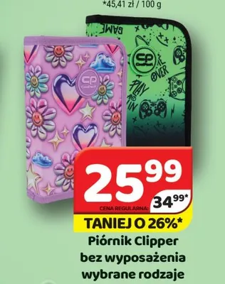 Piórnik Clipper bez wyposażenia promocja w Delfin
