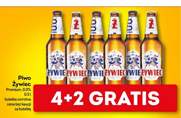Piwo bezalkoholowe Żywiec promocja w Żabka