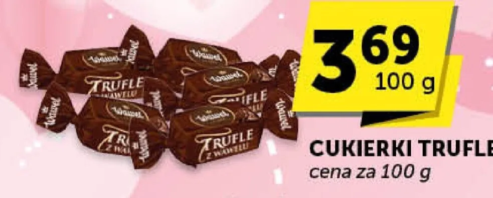 Cukierki TRUFLE promocja w Groszek