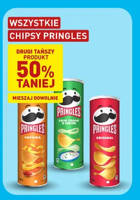 Chipsy Pringles Paprika promocja w Aldi