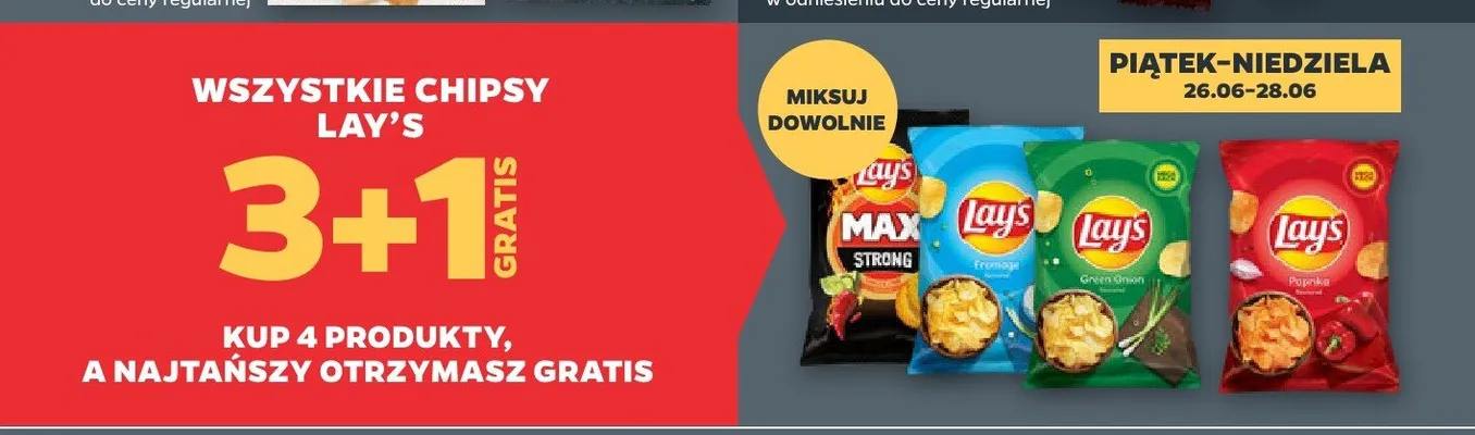 Chipsy Lay's Max Strong promocja w Netto