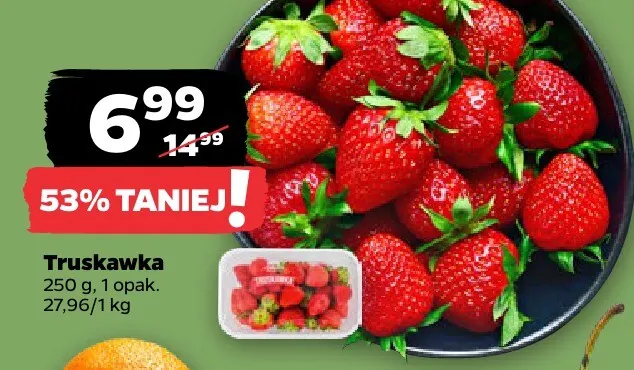 Truskawki promocja w Netto
