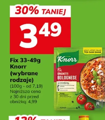 Fix Knorr 33-49g promocja w Hitpol