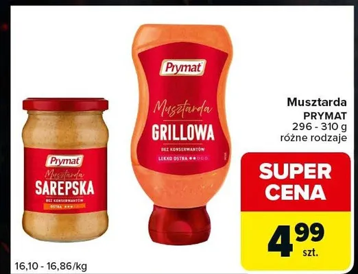 Musztarda Prymat promocja w Carrefour Express