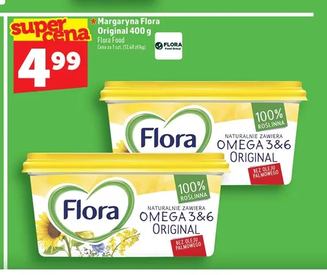 Margaryna Flora Original promocja w TOPAZ