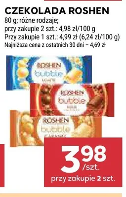 Czekolada Roshen promocja w Stokrotka