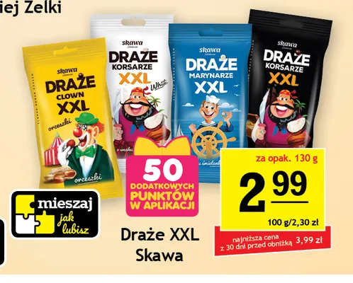 Draże Clown XXL Skawa promocja w Gram Market