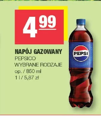 Napój gazowany Pepsi promocja w SPAR