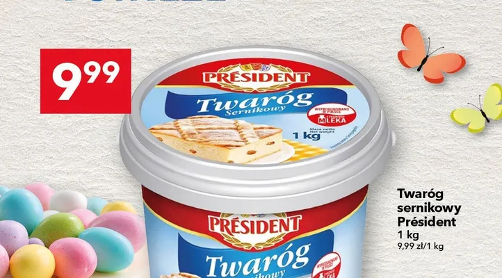 Twaróg sernikowy promocja w LEWIATAN