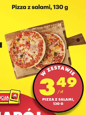 Pizza z salami promocja w Biedronka